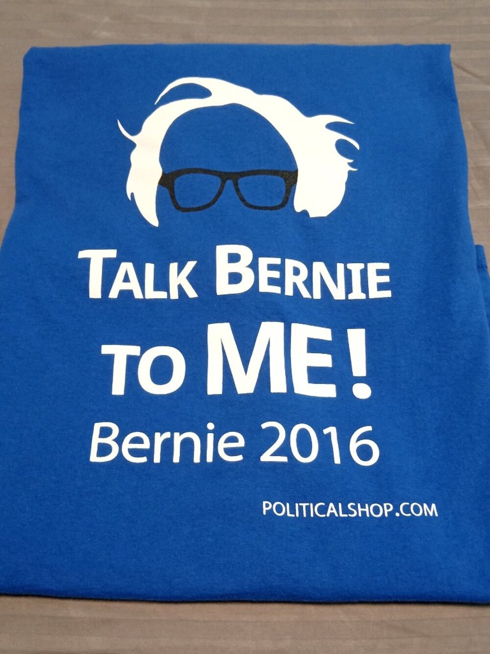 Collectible Vintage 3XL Bernie Sanders T-shirt "Talk Bernie to ME! Bernie 2016" - Picture 3 of 6